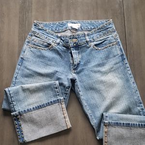 Michael Kors studded capri jeans